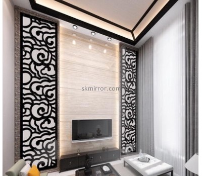 Hot sale acrylic wall sticker 3d mirror wall mirror decorative wall mirror glass tile MS-139