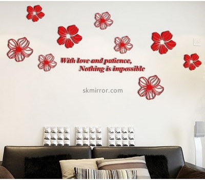 Mirror manufacturers customize wall decals 3d decals for walls MS-793