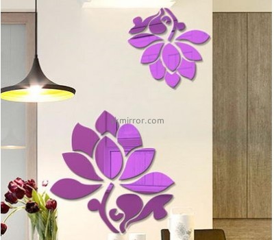 Customized acrylic mirror family wall decals stickers MS-1570