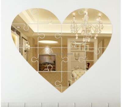 Factory hot sale acrylic wall mirror stickers MS-004
