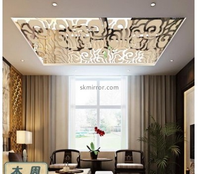 Factory customized acrylic sticker ceiling decoration sticker wall mirror decorative MS-091