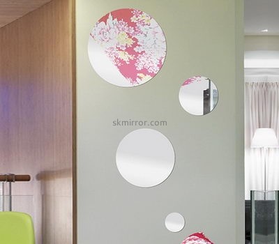 Acrylic decorative mirror manufacturers custom acrylic round mirror wall large decorative mirrors MS-359