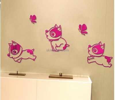 Acrylic mirror manufacture custom mirrors decorative wall acrylic mirrors for children MS-384