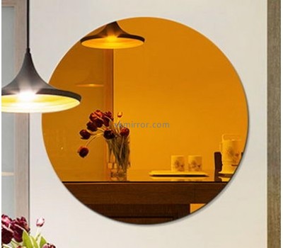 Custom acrylic mirror factory custom inexpensive decorative mirrors large round wall mirror MS-386