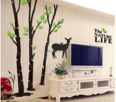 Mirror manufacturers customize tree wall decal vinyl wall art MS-803