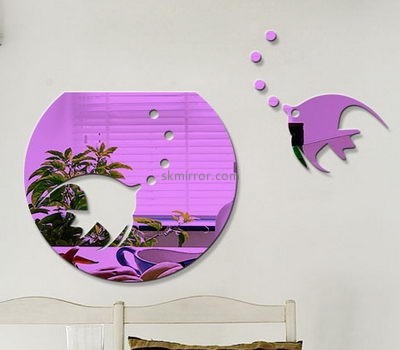 Mirror manufacture customized acrylic mirror baby wall stickers MS-859