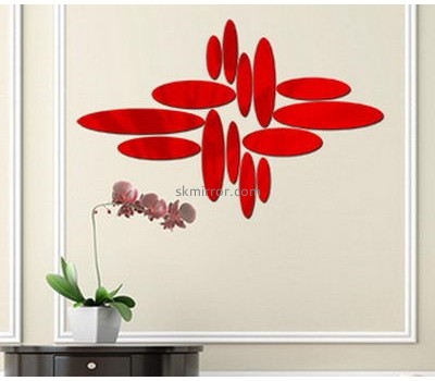 Mirror manufacturers customized wall 3d room decor stickers for kitchen MS-910