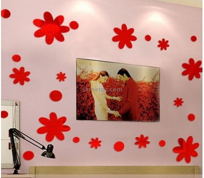 Wholesale mirrors suppliers customized acrylic wall mirror stickers MS-922