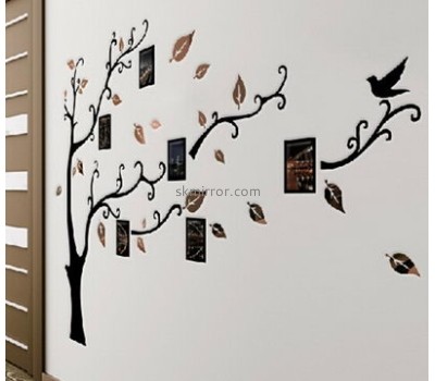 Mirror suppliers customized acrylic mirror wall decor stickers MS-1085