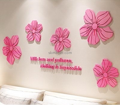 Acrylic manufacturers customized cheap decorative mirrors stickers MS-1173