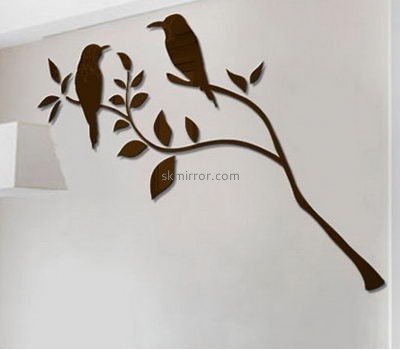 Perspex manufacturers custom acrylic wall art mirror stickers MS-1391