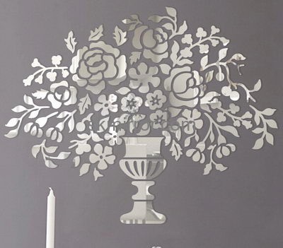 Mirror manufacture custom made wall tree decals stickers MS-958