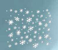 Wholesale custom acrylic wall snowflake DIY mirror stickers