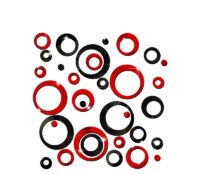 Wholesale custom acrylic wall circles 3D mirror stickers