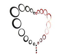 Wholesale custom acrylic wall decor 3D circles mirror stickers