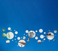 Wholesale custom acrylic wall round DIY mirror stickers