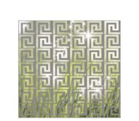Wholesale custom acrylic wall DIY geometric greek mirror stickers
