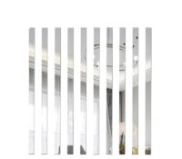 Wholesale custom acrylic wall DIY line border mirror stickers