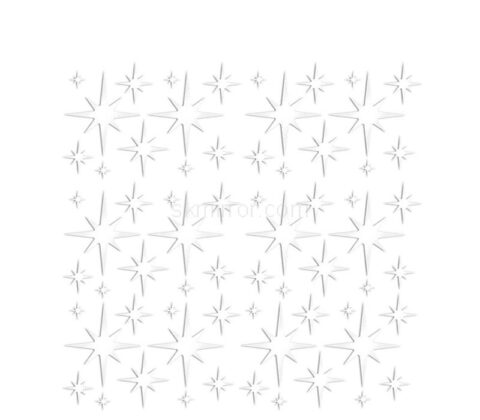 Wholesale custom acrylic wall DIY spark stars mirror stickers