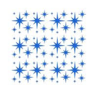Wholesale custom acrylic wall spark stars mirror stickers