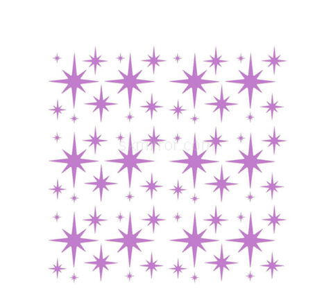 Wholesale custom plexiglass wall star decor mirror stickers