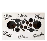 Wholesale custom plexiglass wall DIY cireles mirror stickers