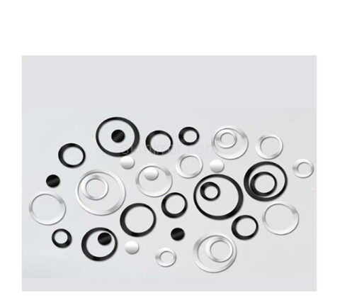 Custom acrylic wall home round circle mirror stickers