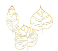 Custom acrylic wall home leaf mirror stickers