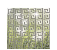Custom acrylic decor background wall mirror stickers