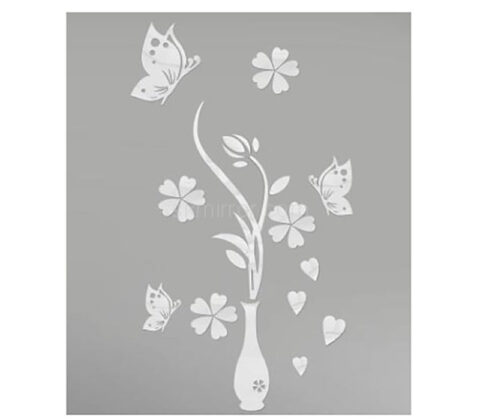 Custom acrylic DIY wall decor mirror stickers