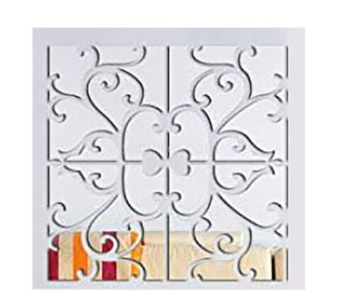 Custom acrylic modern wall mirror stickers