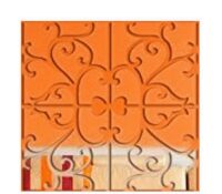 Custom acrylic modern wall decor mirror stickers