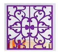 Custom acrylic modern wall decorative mirror stickers