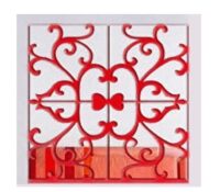 Custom acrylic bedroom wall decal mirror stickers